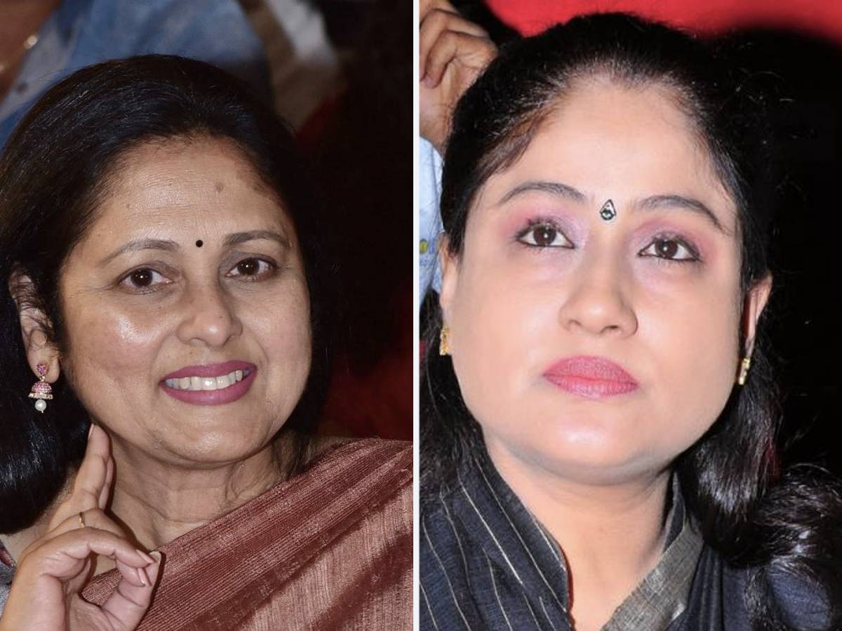 Jayasudha and Vijayashanti