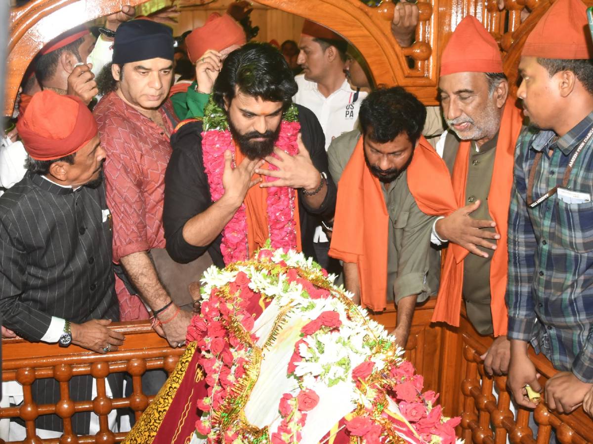 Ram Charan at Kadapa Dargah