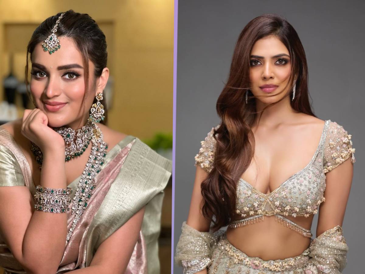 Nidhhi Agerwal and Malavika Mohanan