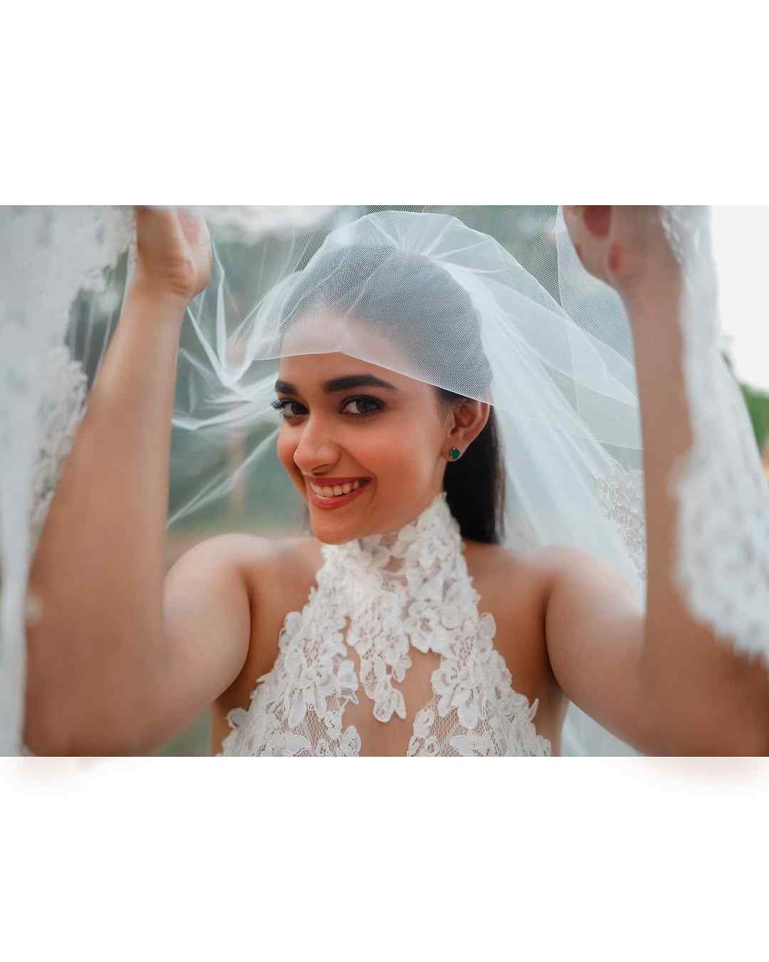 Keerthy Suresh Christian Bride