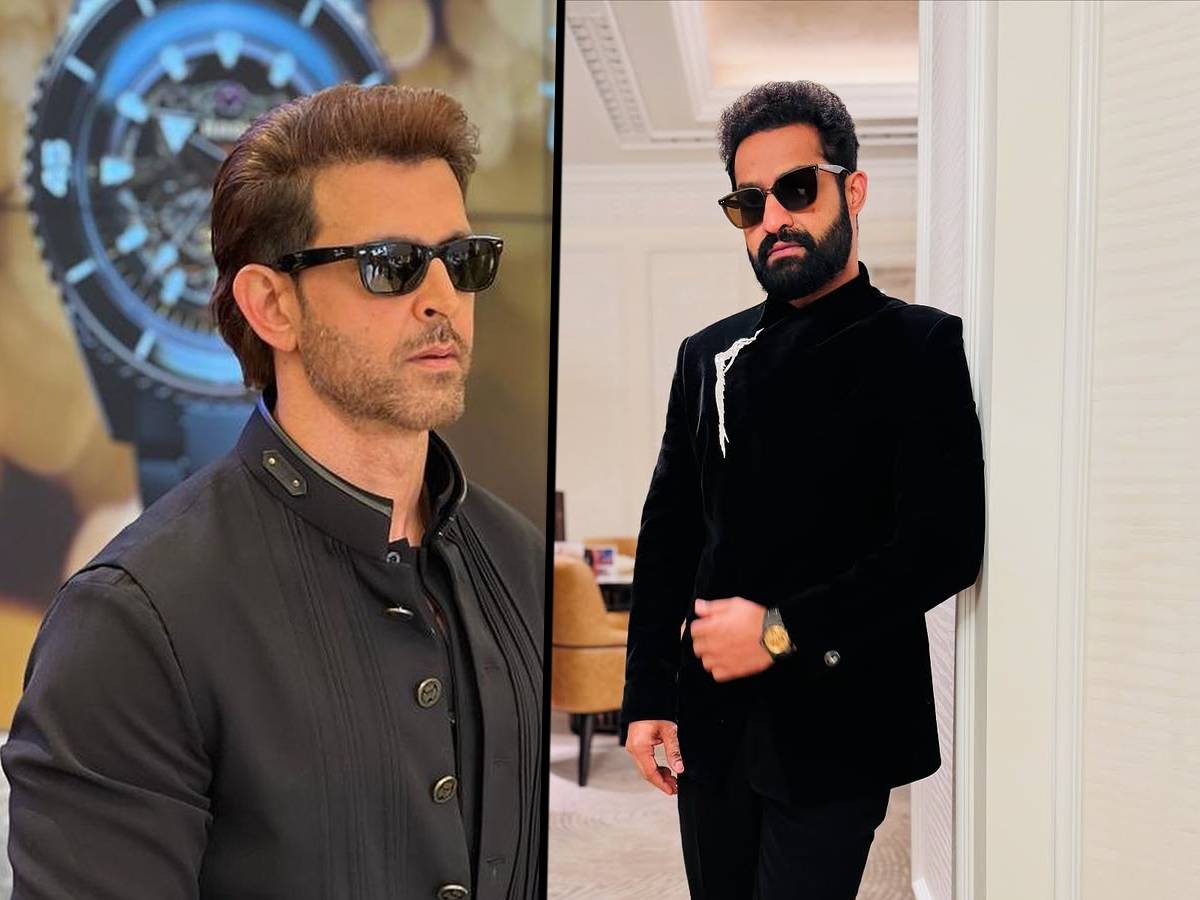 Hrithik Roshan and NTR