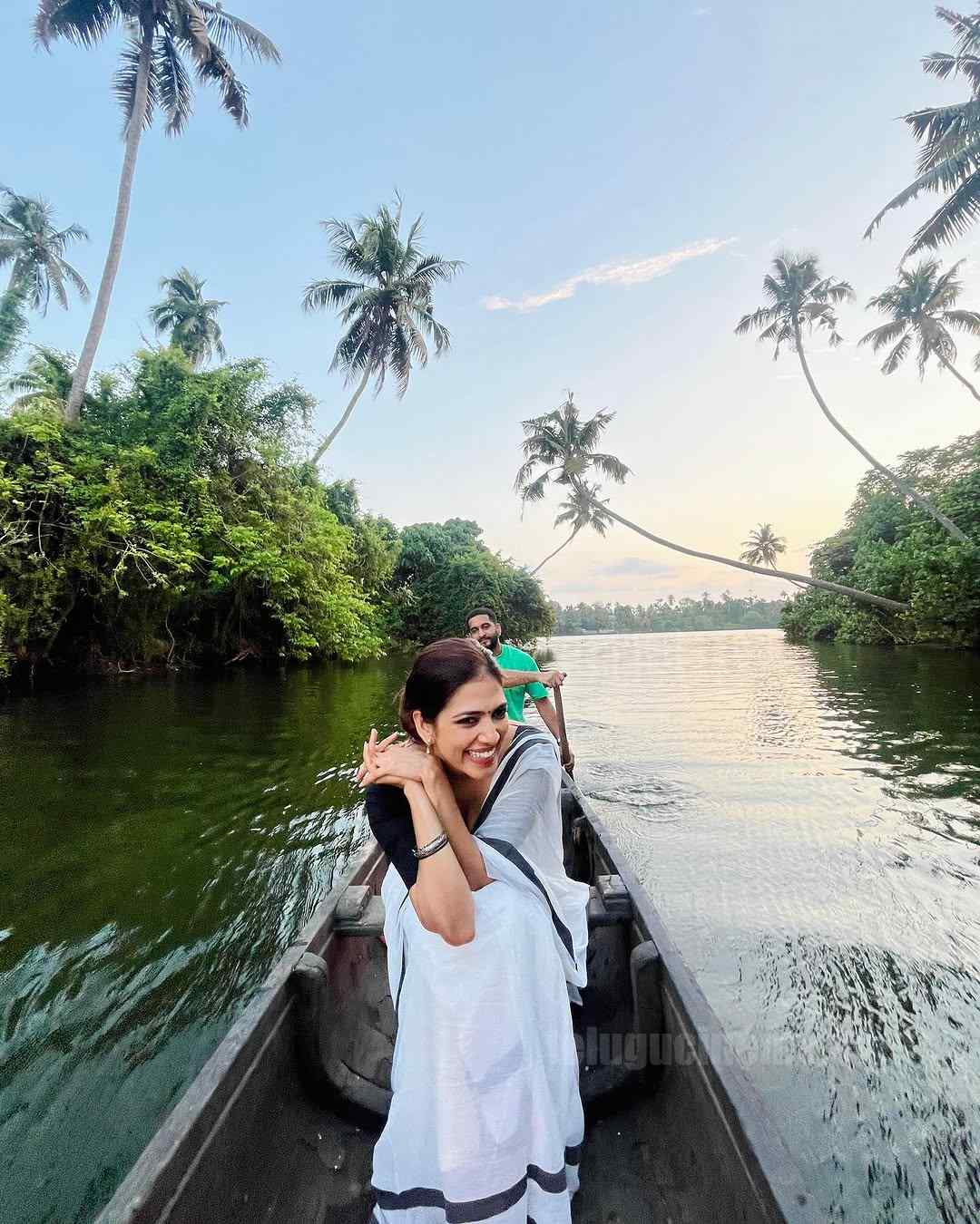 Malavika Mohanan in Kerala