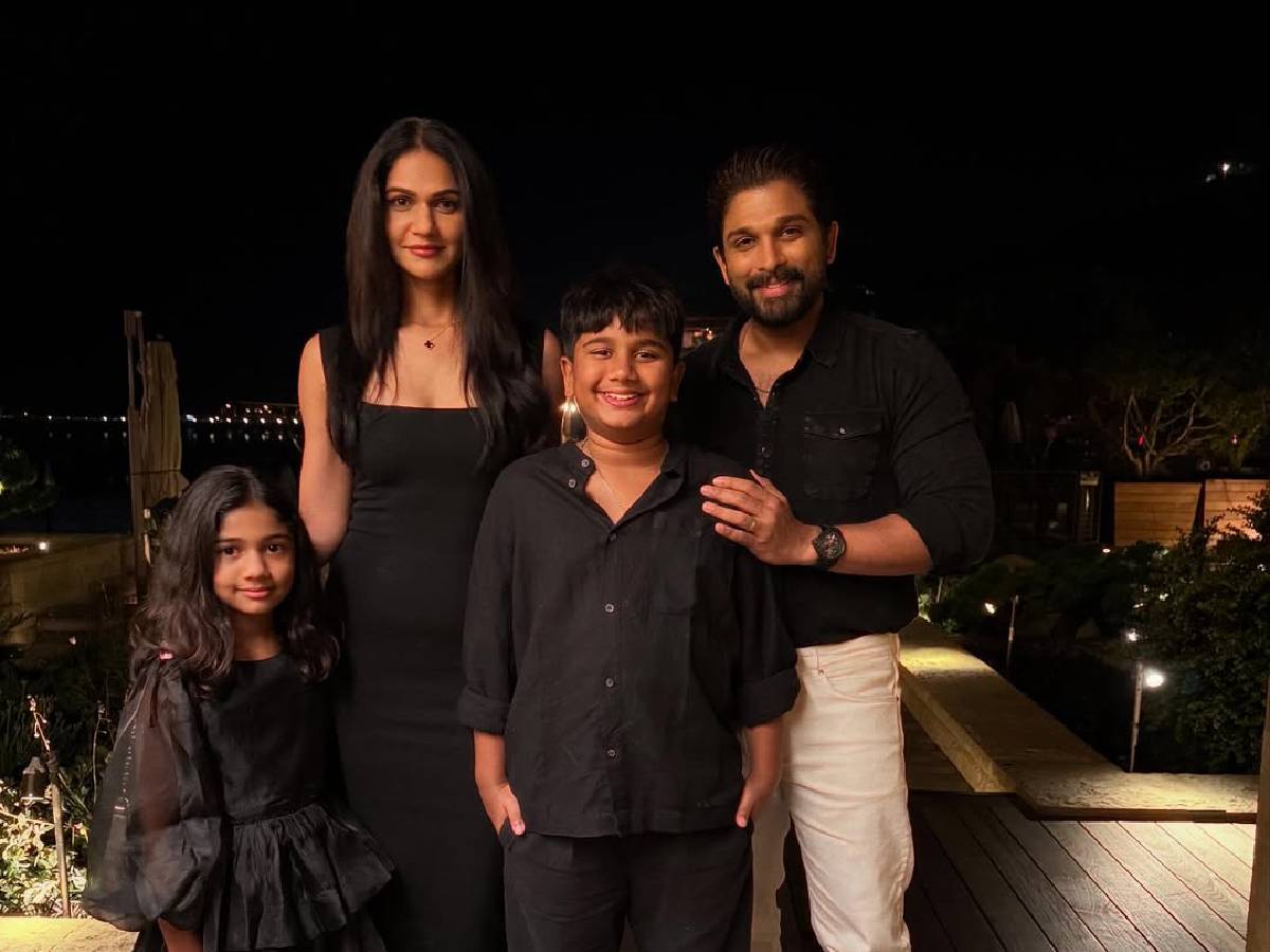 Allu Arjun family