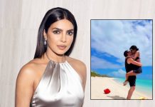 Priyanka Chopra with her husband